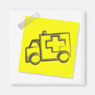 Ambulance Magneet