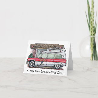 Ambulance Note Kaart