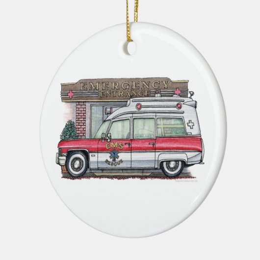 Ambulance Ornament (Links)
