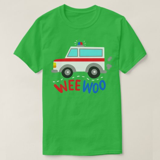 Ambulance Paramedic EMS EMT T-shirt (Design voorkant)