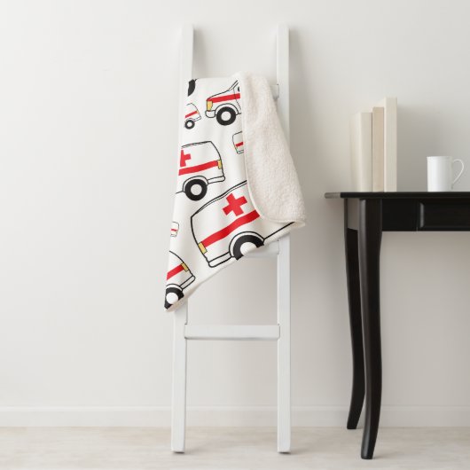 Ambulance Patroon Sherpa Deken (In situ)