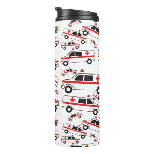 Ambulance Patroon Thermosbeker (Geroteerd rechts)