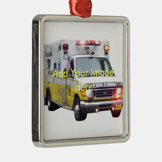 Ambulance Photo Ornament (Rechts)
