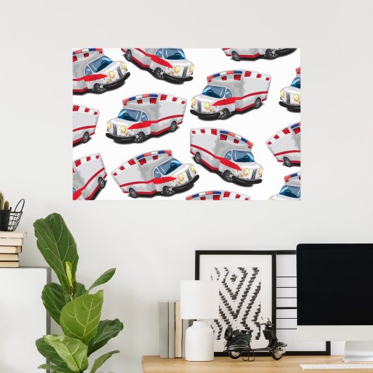 Ambulance Poster (Thuiskantoor)