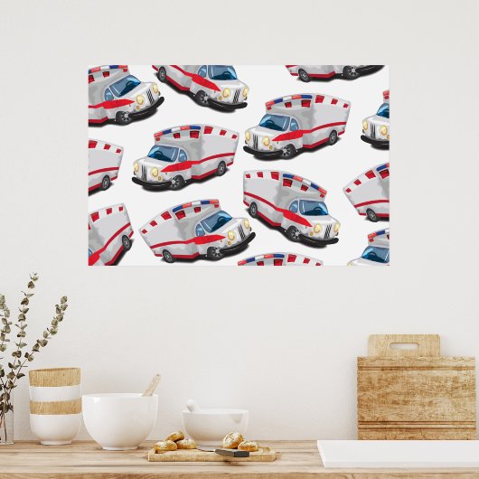 Ambulance Poster (Keuken)