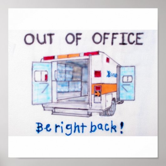 ambulance poster (Voorkant)