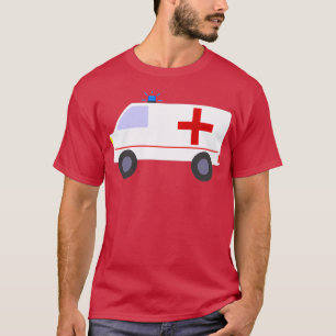 Ambulance Red Cross Medical T-shirt