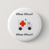 Ambulance Ronde Button 5,7 Cm (Voorkant)