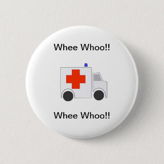 Ambulance Ronde Button 5,7 Cm