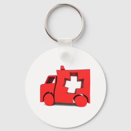 ambulance sleutelhanger (Voorkant)