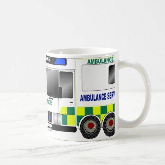 Ambulance UK Koffiemok (Rechts)