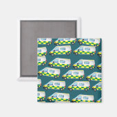 Ambulance Wallpaper Magneet (Voorkant / Achterkant)