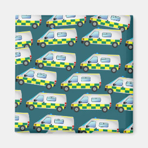 Ambulance Wallpaper Magneet