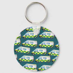 Ambulance Wallpaper Sleutelhanger