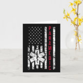 Ambulancepersoneel Amerikaanse Vlag Onafhankelijkh Kaart (Gele Bloem)