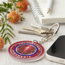 Ambulanceverpleegkundige acryl sleutelhanger