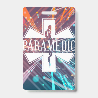 Ambulanceverpleegkundige naam badge