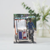 Ambulante bakkerij briefkaart (Staand voorkant)