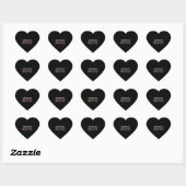 Ambulante verpleegkundige hart sticker (Vel)