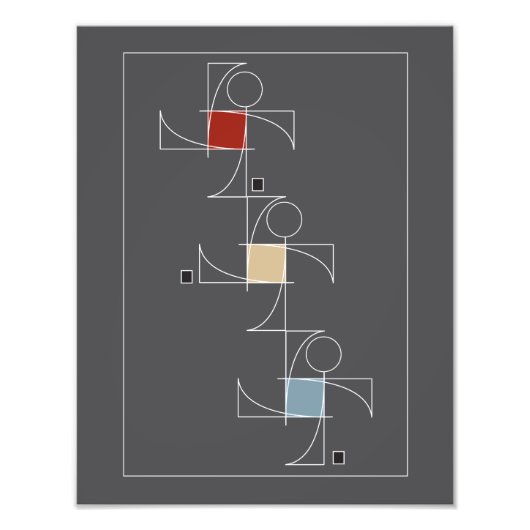 Ambuleren Foto Afdruk (Voorkant)