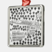 Ambus van de Iroquois Metalen Ornament (Links)