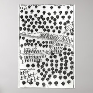 Ambus van de Iroquois Poster