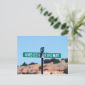Ambush Driveway in New Mexico Briefkaart (Staand voorkant)