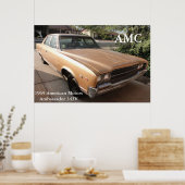 AMC American Motors Ambassador 1969 Poster (Keuken)