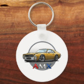 AMC_AMX_goud Sleutelhanger (Voorkant)