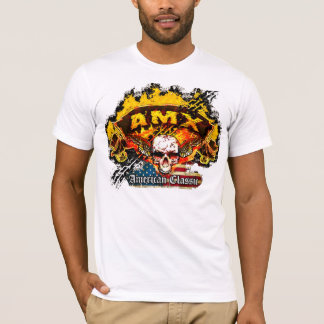 AMC AMX Javelin - Burnout Banner Skull -n-vlag T-shirt