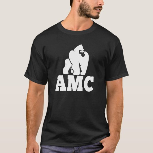 AMC - apes samen sterk - stock Hodl to the Moo T-shirt (Voorkant)