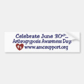 AMC Awareness Day Bumpersticker (Voorkant)