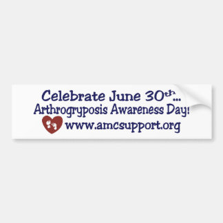 AMC Awareness Day Bumpersticker