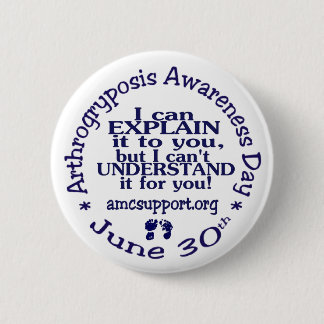 AMC Awareness Day Pin Ronde Button 5,7 Cm