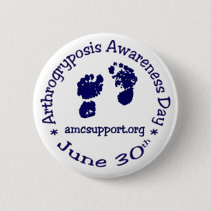 AMC Awareness Day Pin Ronde Button 5,7 Cm