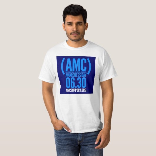 AMC-bewustmakingsdag T-shirt (Voorkant volledig)