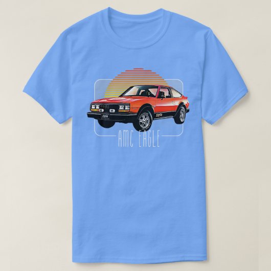 AMC Eagle Retro Classic Lover Design 1 T-shirt (Design voorkant)