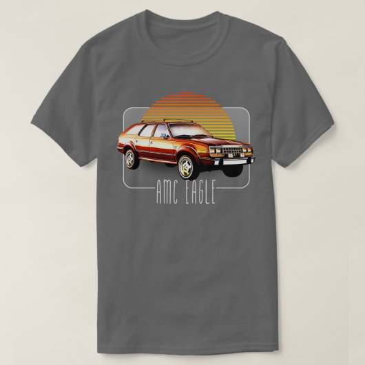 AMC Eagle Retro Classic Lover Design T-shirt (Design voorkant)