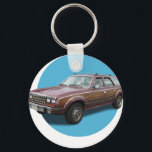 AMC Eagle Sleutelhanger<br><div class="desc">A stylish keychain featuring a vintage classic car design. A perfect accessory for car lovers and collectors. Great for everyday use or as a small and thoughtful gift for classic car enthusiasts.</div>