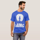 AMC Funny Stocks Rocket Stonk Trading Mans T-shirt (Voorkant volledig)