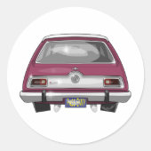 AMC Gremlin 1973 Ronde Sticker (Voorkant)