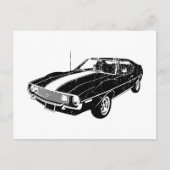 AMC Javelin 1971 Briefkaart (Voorkant)