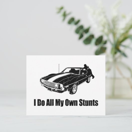 AMC Javelin 1971 Briefkaart (Staand voorkant)