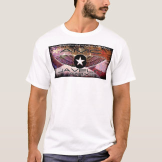 AMC Javelin AMX Winged Star Faded Flag Design T-shirt