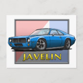 AMC_Javelin_Blue Briefkaart (Voorkant)