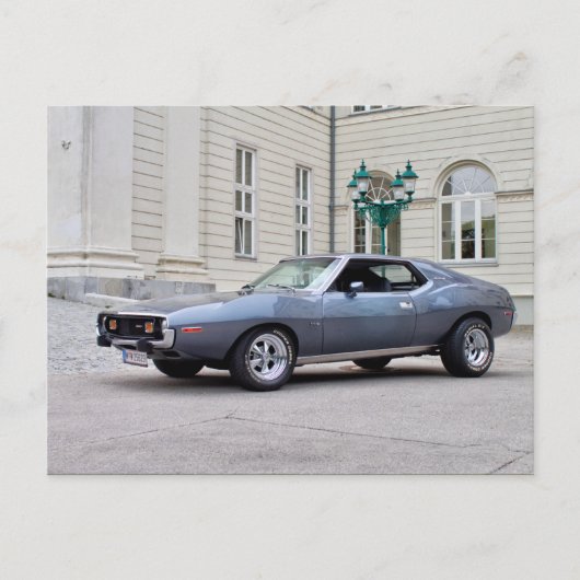 AMC Javelin SST 1974 Briefkaart (Voorkant)