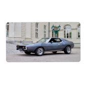 AMC Javelin SST 1974 Etiket (Voorkant)