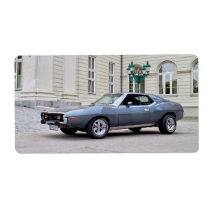 AMC Javelin SST 1974 Etiket