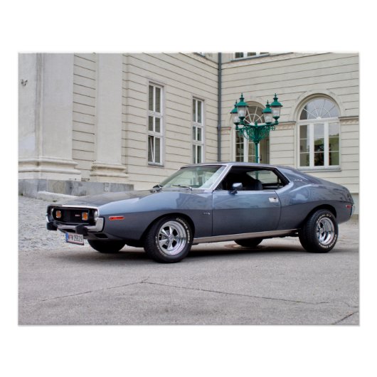 AMC Javelin SST 1974 Perfect Poster (Voorkant)