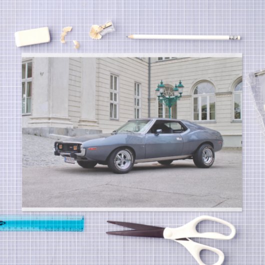 AMC Javelin SST 1974 Tissuepapier (Craft)